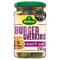 Kuhne Pepinillos para Hamburguesa 370ML