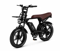 Bike Elétrica Ouxi V8 Pro 1000W-Marrom