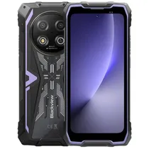 Celular Blackview Rock 2 NFC Dual Sim de 256GB/8GB Ram de 6.67" 16/13MP - Preto/Roxo