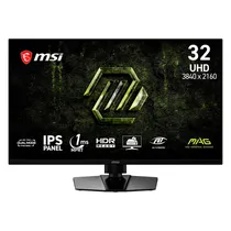 Monitor Gamer MSI Mag 321UPD E14 32" 4K Ultra HD 288HZ Ips - Preto