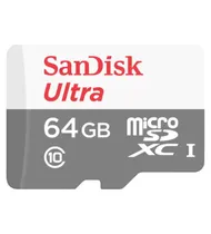 Memoria Micro SD Sandisk 64GB 100MB/s C10 SDSQUNR-064G-GN3MA