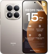 Celular Xiaomi Redmi Note 15 Pro 5G Dual 512GB/8GB Titanium Color