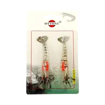 SeÑuelo Artificial Ottoni CamaróN KIT02334-AS-507 2 Piezas