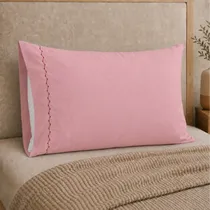 Funda de Almohada Simple Zhome 0.50X0.70CM - Pink