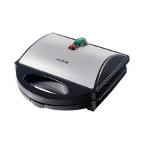 Crepera Luxor LX-215M 640W 220V Negro/Plata