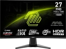 Monitor MSI 27" Mag 276CXF Full HD Curvo 0.5MS/280HZ/DP/HDMI