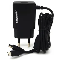 Ecopower Cargador EP-7068 Undefined USB c/Cable USB-C Negro
