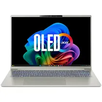 Notebook Acer Swift Go 16 Ai SFG16-I71T-79Q6 - Intel Core Ultra 7-355 2.3GHZ - 32/1TB SSD - 16" - Touchscreen - Vapor Silver