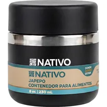 Contêiner Térmico Nativo Japepo - Preto 230ML