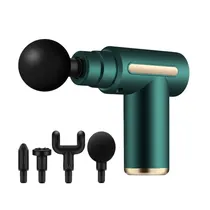 Massageador Massage Gun RAJ-18 - Multifuncion - Recarregável - Verde