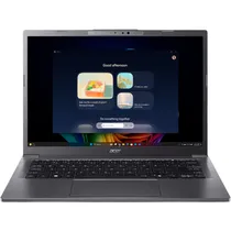 Notebook Acer Aspire 14 Ai A14-52MT-94H5 - Intel Core Ultra 9 288V 3.3GHZ - 32/1TB SSD - Touchscreen - 14" - Steel Gray