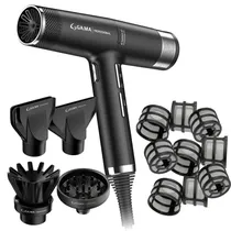 Secador de Cabelo Gama IQ3 Perfetto 1600W 110V - Black