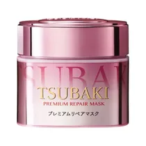 Máscara Capilar Shiseido Tsubaki Premium Repair Mask Pink Camellia de 180G