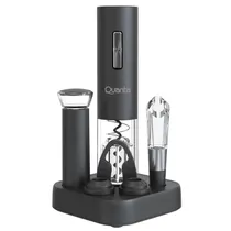 Abridor de Vino Quanta QTKAV610 Noblevintner Kit 6EN1/Recargable/USB-C - Black
