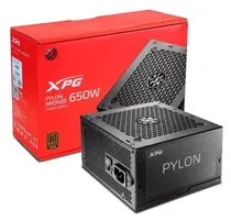 Fonte Adata XPG Pylon 650W 80 Plus Bronze Black 3GTA.BR