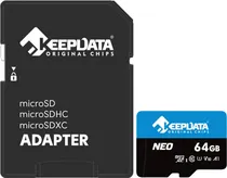 Memória Micro SD Keepdata 64GB Neo KDMSDC10U1V10A1/64G - 95/10MB/s