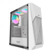 Gabinete Aigo Darkflash DK150 White 3FANS Argb