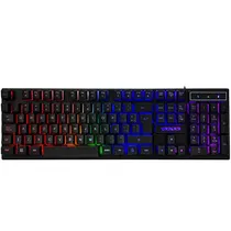 Teclado Sate AK-892 Espanhol Multimedia USB RGB