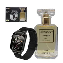 Gtide Smart Watch S6 Pro Black + Ambos Perfume
