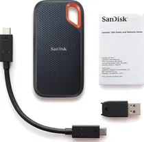 SSD 1TB Externo Portatil Sandisk Extreme V2 Type-C/USB 1050-1000MB/s SDSSDE61-1T00-G25