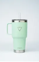 Hydrate Vaso 725291 c/Pajita 887ML Verde Pastel