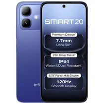 Celular Infinix Smart 20 X6840 - 4/128GB - Dual-Sim - 6.78" - Cloudline Blue