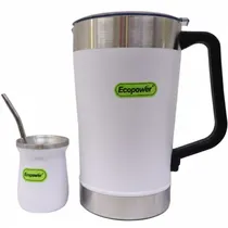 Jarra Ecopower EP-G126 1900ML com Cuia - Branco