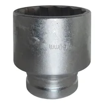 Cachimbo Cromado 1" 60MM Estriado