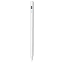 Caneta Universal Stylus Pen Recarregavel / USB-C / Compativel com Ios - Android - Branco