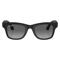 Óculos Ray-Ban Wayfarer RW4008 Wifi Meta Ia 32GB - Preto Brilhante Claro