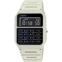 Relógio Casio Data Bank CA-53WF-8BDF Digital Unissex - Branco