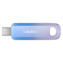 Pendrive Sandisk Creator Z75 256GB USB-C 3.2 SDCZ75C-256G-G46 - Azul/Lilás