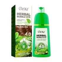 Shampoo Dexe Herbal Bubble Dye 4.0 - 420ML - Dark Brown