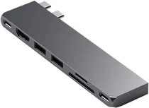 Adaptador Satechi Tipo-C Hub Slim ST-Hucphsm