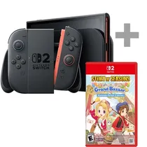 Consola Portátil Nintendo Switch 2 BEE-001 de 7.9" Con 256GB + Juego Story Of Seasons Grand Bazaar Edition
