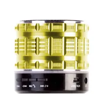 X-Tech Speaker XT-SB546 Dourado BT/FM/USB/TF
