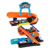 Car Hot Wheels City Transforming Stunt Garage JHL94