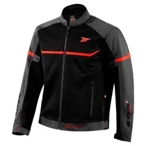 Jaqueta para Motociclista Seventy Degrees Mojave Sporty Urban SD-JR30.1 - Tamanho XL - Preto e Vermelho
