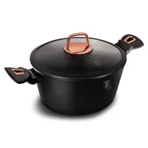 Berlinger Cacerola c/Tapa 24CM Negro/Rose