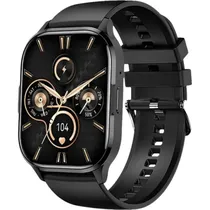 Relógio G-Tide S3 Pro Preto com Monitor Cardíaco e Oximetria