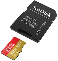 Sandisk Microsdxc Extreme 512GB 190MB/s Card With Extreme Capture