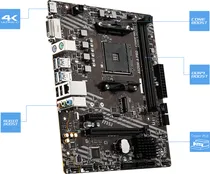 Placa Mãe MSI AM4 A520M-A Pro V/ s/ R/ HDMI/ DVI/ M.2/ DDR4/ Lan/ USB3.2/ Matx