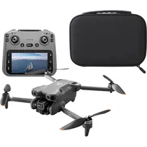Drone Hetzer GT50 Controle com Tela - Preto/Cinza