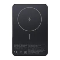 Carregador Portátil Xiaomi Super Slim Magnetic Power Bank BHR08PMGL 5000MAH - Black