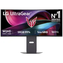 Monitor Gamer LG Ultragear 34G600A-B - Uwqhd - 160HZ - Displayport/HDMI - Curvo 1800R - 34"