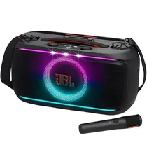 Caixa de Som JBL Partybox On The Go 2 - Preto + Microfone JBL