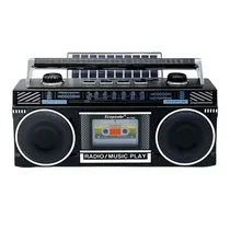 Radio Portatil Ecopower EP-F305 Preto BT/Solar