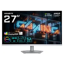 Monitor Gamer Gigabyte MO27Q2A Ice 27" QD-Oled 2560 X 1440 280 HZ / 0.03 MS - Branco