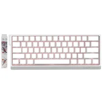 Teclado Gamer FGG MAD60 60% Efeito Hall Magnético RGB (8K) - Branco (Inglês)