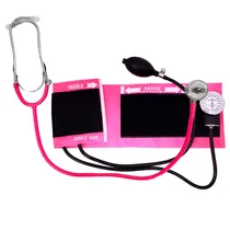 Toma Presion Con Estetoscopio Megastar HT1P Adulto - Rosado
